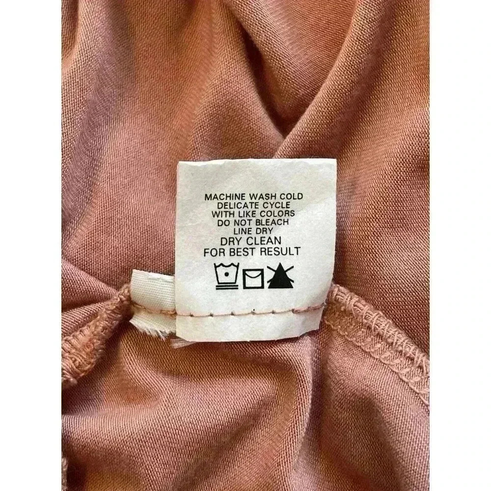 NWT REVOLVE Krisa Halter Romper Ocher Coral Size XSmall open back belted - Picture 5 of 7